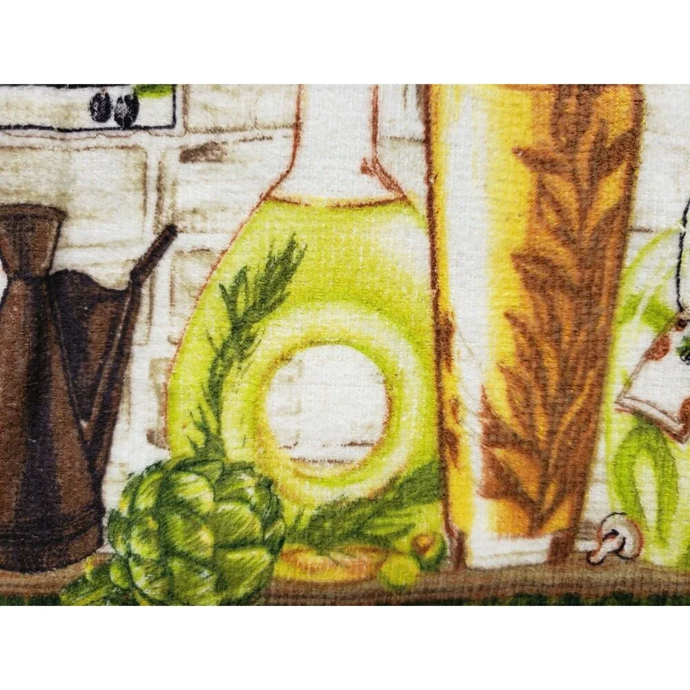 Set of 3 Same Printed Cotton Towels (15